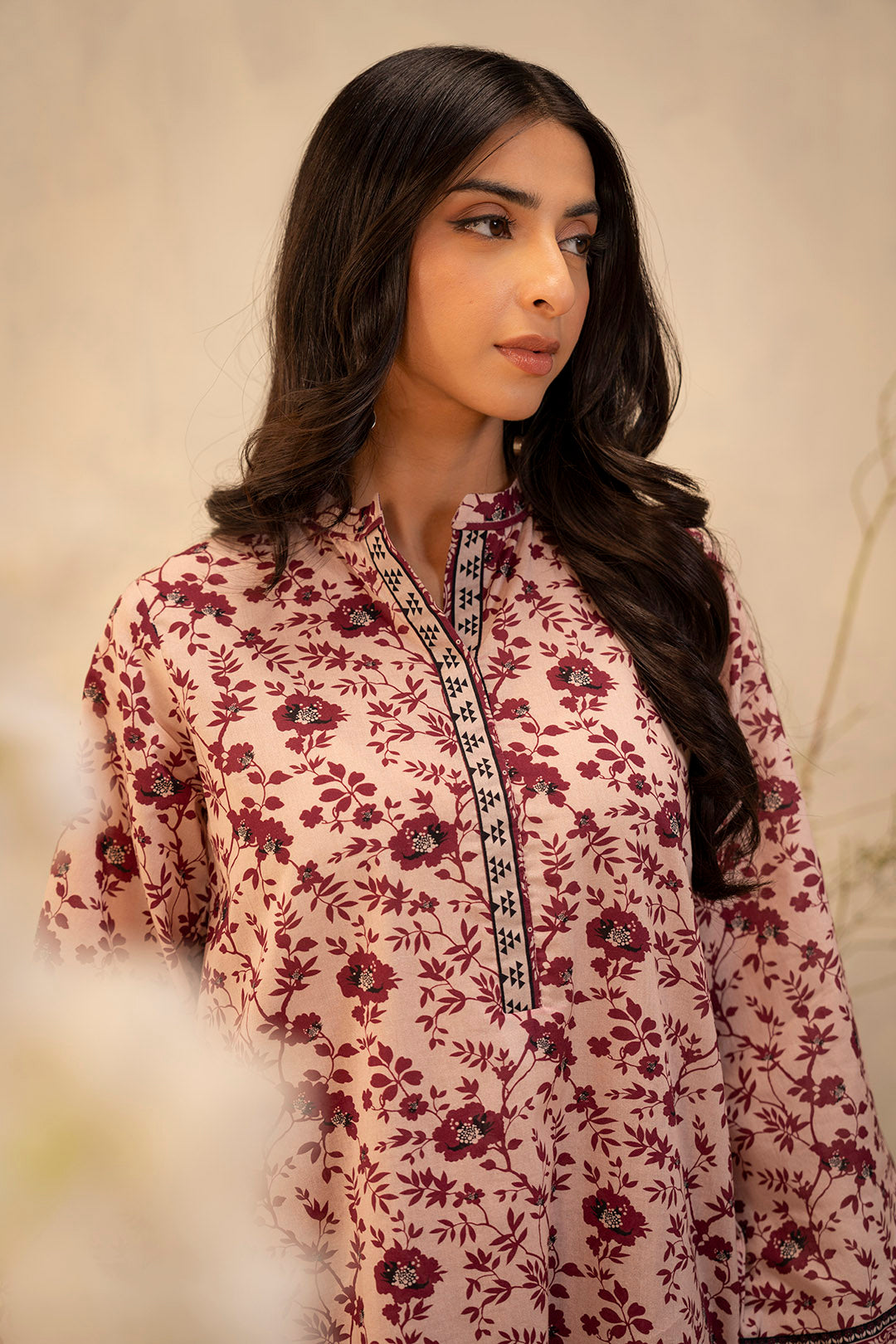Zellbury | Unstitched 2 Piece Lawn | Shirt Shalwar - 0015 - House Of Zarish