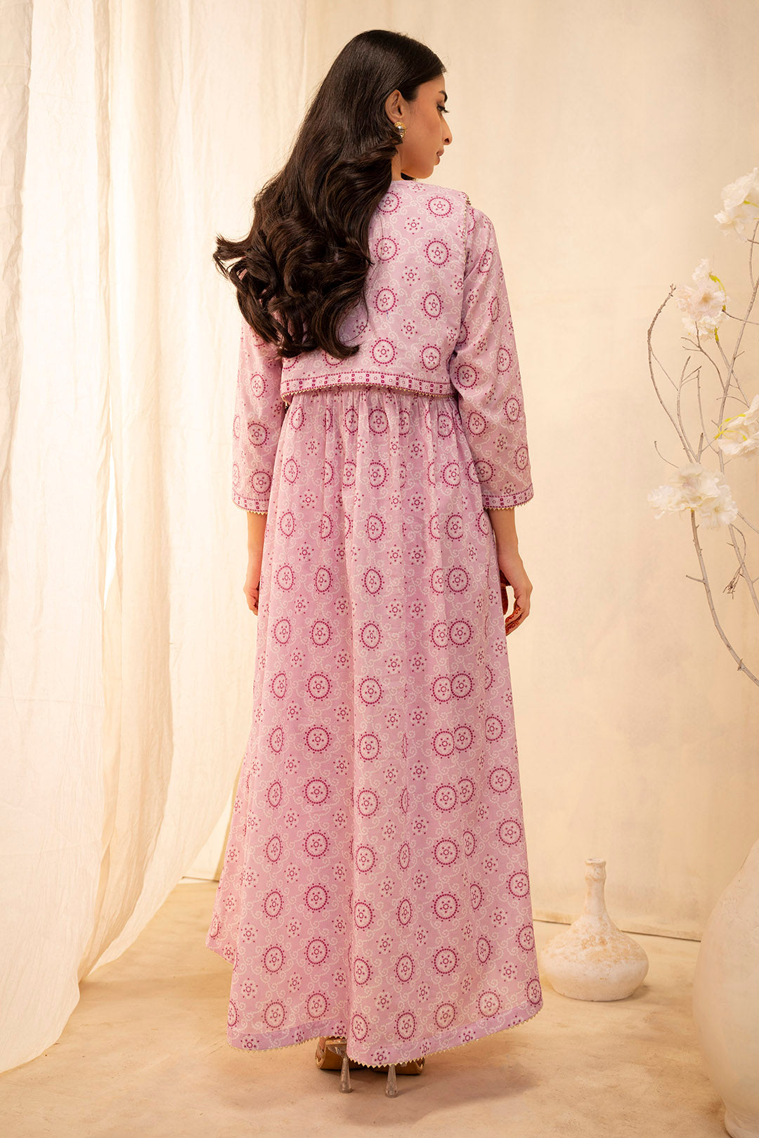 Zellbury | Unstitched 2 Piece Lawn | Shirt Shalwar - 0017 - House Of Zarish