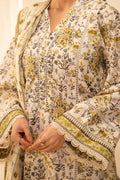 Zellbury | Unstitched 2 Piece Lawn | Shirt Dupatta - 0085 - Libasekhas