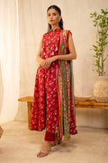 Zellbury | Unstitched 2 Piece Lawn | Shirt Dupatta - 0087 - House Of Zarish