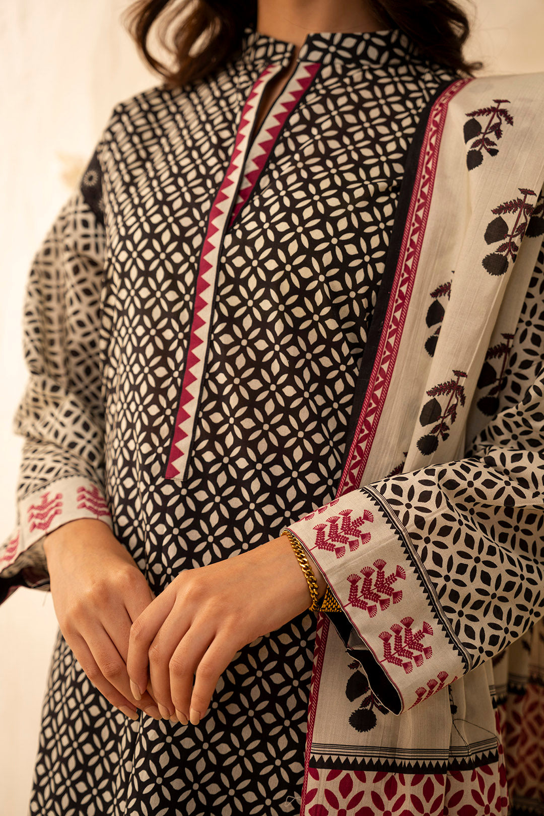 Zellbury | Unstitched 2 Piece Lawn | Shirt Dupatta - 0090 - House Of Zarish