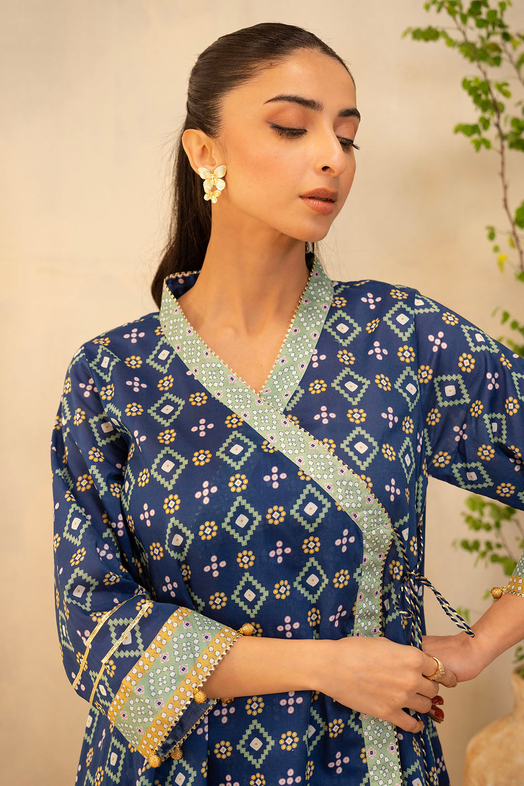 Zellbury | Unstitched 2 Piece Lawn | Shirt Shalwar - 0095 - House Of Zarish