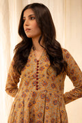 Zellbury | Unstitched 2 Piece Lawn | Shirt Shalwar - 0101 - House Of Zarish