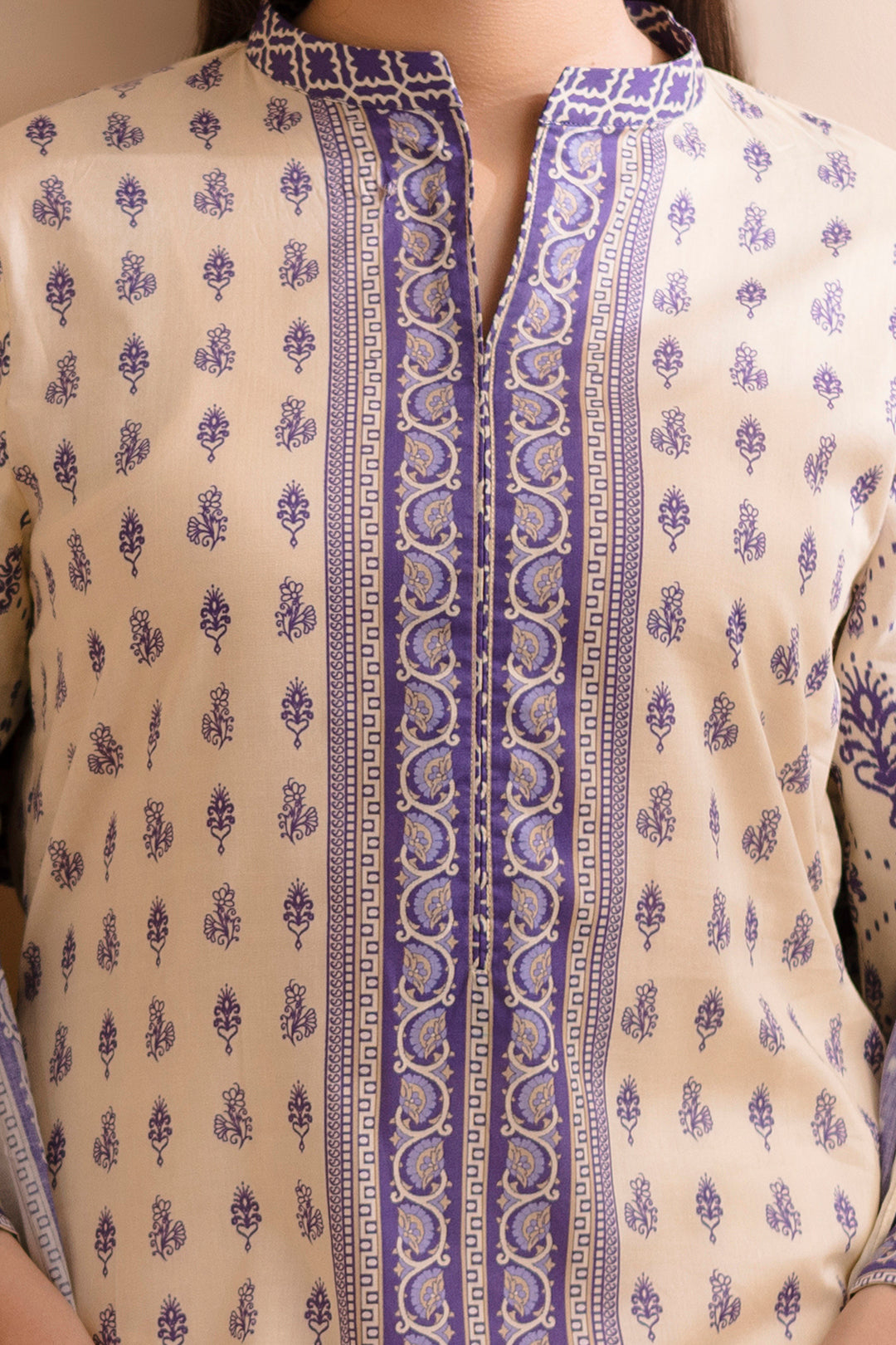 Zellbury | Unstitched 2 Piece Lawn | Shirt Dupatta - 0158 - House Of Zarish