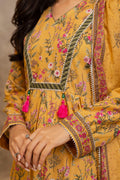 Zellbury | Unstitched 2 Piece Lawn | Shirt Dupatta - 0159 - House Of Zarish
