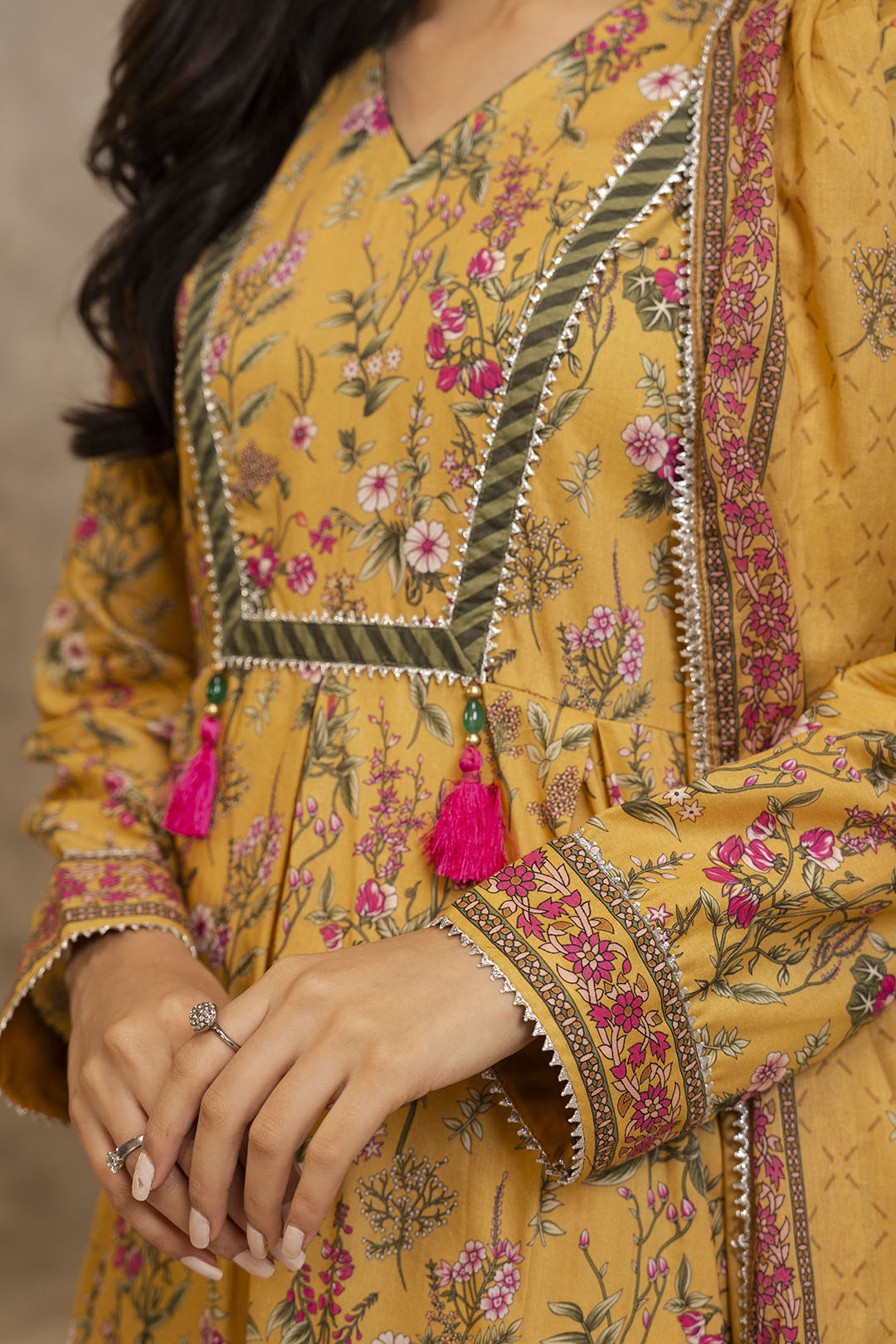 Zellbury | Unstitched 2 Piece Lawn | Shirt Dupatta - 0159 - House Of Zarish