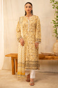 Zellbury | Unstitched 2 Piece Lawn | Shirt Dupatta - 0225 - House Of Zarish