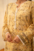Zellbury | Unstitched 2 Piece Lawn | Shirt Dupatta - 0225 - House Of Zarish