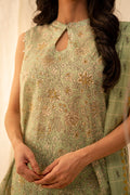 Zellbury | Unstitched 3 Piece Lawn | Shirt Shalwar Dupatta - 0027 - Libasekhas