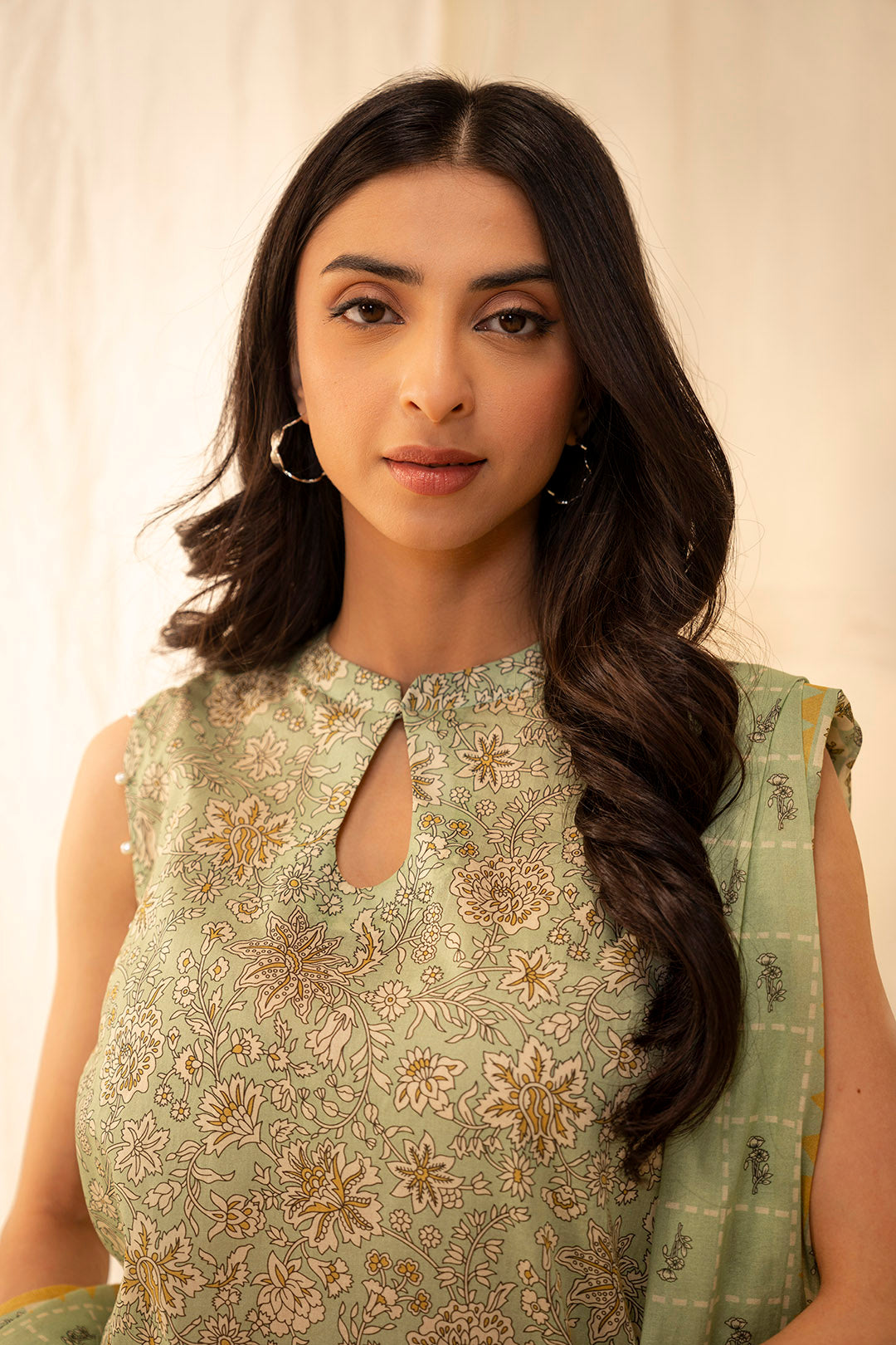 Zellbury | Unstitched 3 Piece Lawn | Shirt Shalwar Dupatta - 0027 - House Of Zarish