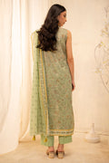 Zellbury | Unstitched 3 Piece Lawn | Shirt Shalwar Dupatta - 0027 - Libasekhas
