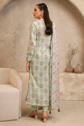 Zellbury | Unstitched 3 Piece Lawn | Shirt Shalwar Dupatta - 0028 - House Of Zarish