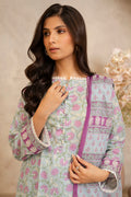 Zellbury | Unstitched 3 Piece Lawn | Shirt Shalwar Dupatta - 0031 - Libasekhas