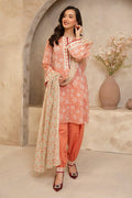 Zellbury | Unstitched 3 Piece Lawn | Shirt Shalwar Dupatta - 0032 - House Of Zarish