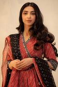 Zellbury | Unstitched 3 Piece Lawn | Shirt Shalwar Dupatta - 0033 - Libasekhas