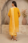 Zellbury | Unstitched 3 Piece Lawn | Shirt Shalwar Dupatta - 0056 - House Of Zarish