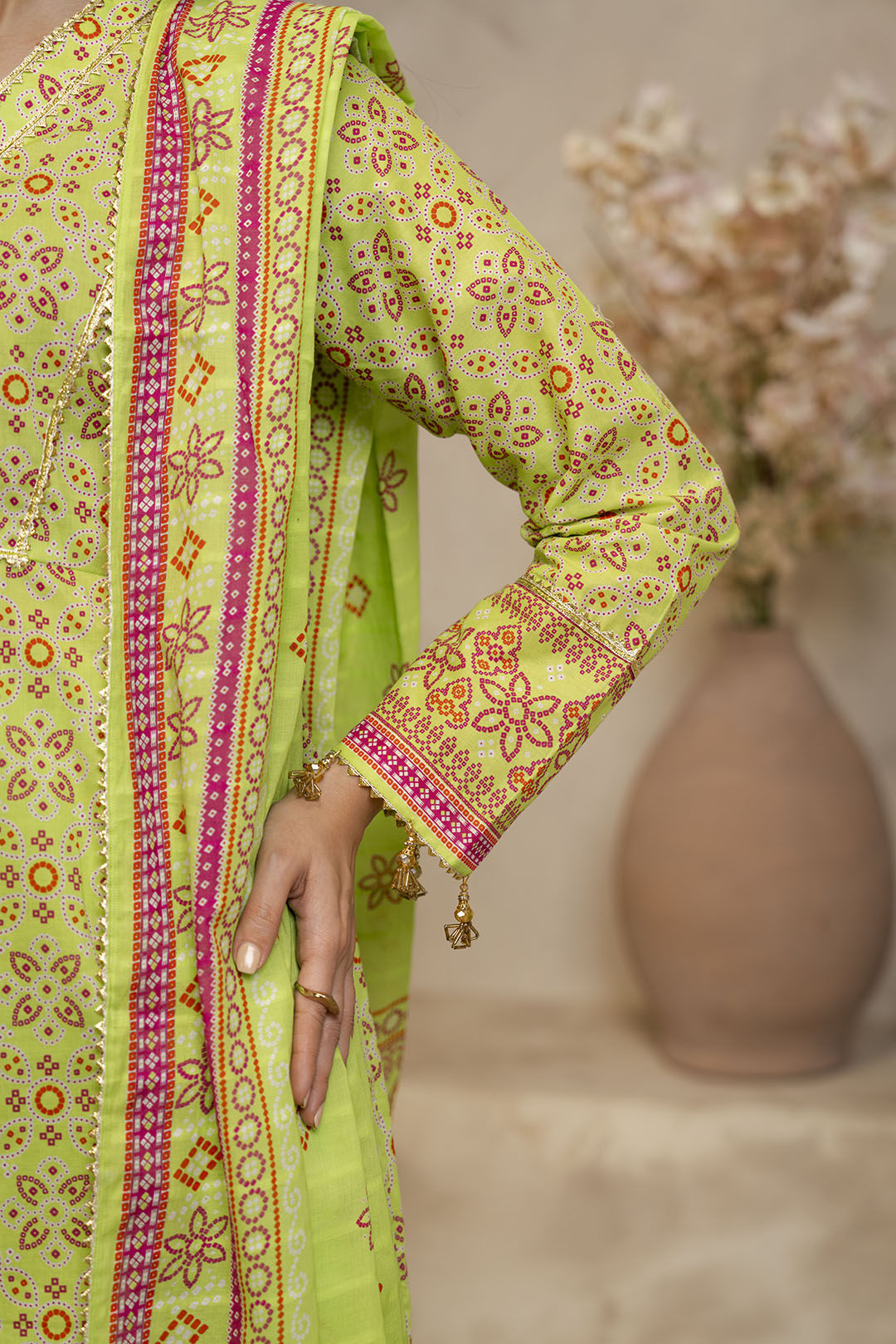 Zellbury | Unstitched 3 Piece Lawn | Shirt Shalwar Dupatta - 0121 - House Of Zarish