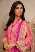 Zellbury | Unstitched 3 Piece Lawn | Shirt Shalwar Dupatta - 0122 - Libasekhas