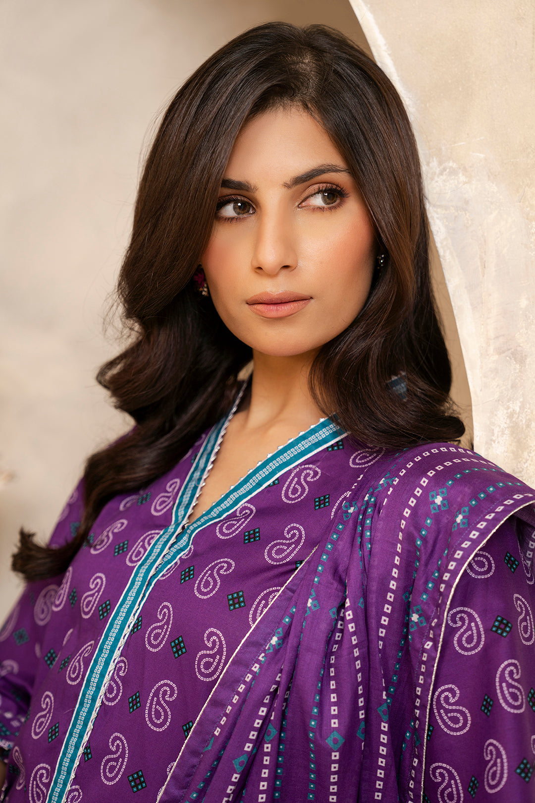 Zellbury | Unstitched 3 Piece Lawn | Shirt Shalwar Dupatta - 0265 - House Of Zarish