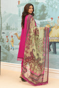 Zellbury | Unstitched 3 Piece Khaddar | Embroidered Shirt Shalwar Dupatta - 0772 - House Of Zarish