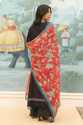 Zellbury | Unstitched 3 Piece Khaddar | Embroidered Shirt Shalwar Dupatta - 0776 - House Of Zarish