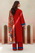 Zellbury | Unstitched 3 Piece Khaddar | Embroidered Shirt Shalwar Dupatta - 0848 - Libasekhas