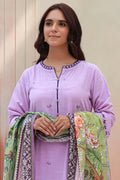 Zellbury | Unstitched 3 Piece Khaddar | Embroidered Shirt Shalwar Dupatta - 0854 - Libasekhas