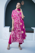 Zellbury | Unstitched 3 Piece Viscose | Shirt Shalwar Dupatta - 0819 - House Of Zarish