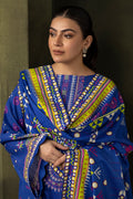 Zellbury | Unstitched 2 Piece Khaddar | Embroidered Shirt Dupatta - 0180 - House Of Zarish