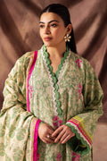 Zellbury | Unstitched 2 Piece Khaddar | Embroidered Shirt Dupatta - 0266 - House Of Zarish