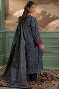 Zellbury | Unstitched 2 Piece Khaddar | Embroidered Shirt Dupatta - 0347 - House Of Zarish
