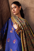 Zellbury | Unstitched 3 Piece Khaddar | Embroidered Shirt Shalwar Dupatta - 0221 - House Of Zarish