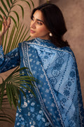 Zellbury | Unstitched 3 Piece Khaddar | Embroidered Shirt Shalwar Dupatta - 0226 - House Of Zarish