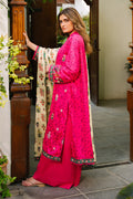 Zellbury | Unstitched 3 Piece Viscose | Embroidered Shirt Shalwar Dupatta - 0227 - Libasekhas
