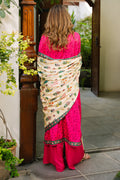 Zellbury | Unstitched 3 Piece Viscose | Embroidered Shirt Shalwar Dupatta - 0227 - House Of Zarish