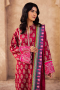 Zellbury | Unstitched 3 Piece Viscose | Embroidered Shirt Shalwar Dupatta - 0228 - Libasekhas