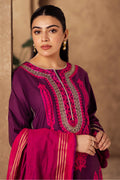 Zellbury | Unstitched 3 Piece Chambray | Embroidered Shirt Shalwar Dupatta - 0230 - House Of Zarish