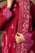 Zellbury | Unstitched 3 Piece Khaddar | Embroidered Shirt Shalwar Shawl - 0231 - Libasekhas