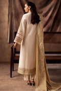 Zellbury | Unstitched 3 Piece Khaddar | Embroidered Shirt Shalwar Shawl - 0232 - Libasekhas