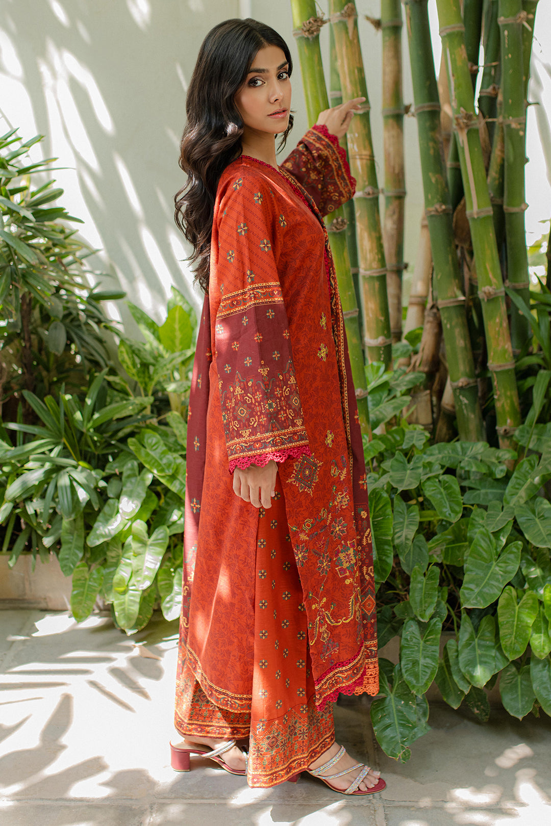 Zellbury | Unstitched 3 Piece Khaddar | Embroidered Shirt Shalwar Dupatta - 0233 - House Of Zarish