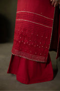 Zellbury | Unstitched 3 Piece Khaddar | Embroidered Shirt Shalwar Dupatta - 0238 - House Of Zarish