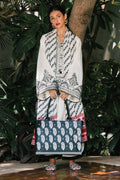 Zellbury | Unstitched 3 Piece Khaddar | Embroidered Shirt Shalwar Dupatta - 0239 - Libasekhas