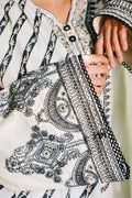 Zellbury | Unstitched 3 Piece Khaddar | Embroidered Shirt Shalwar Dupatta - 0239 - House Of Zarish