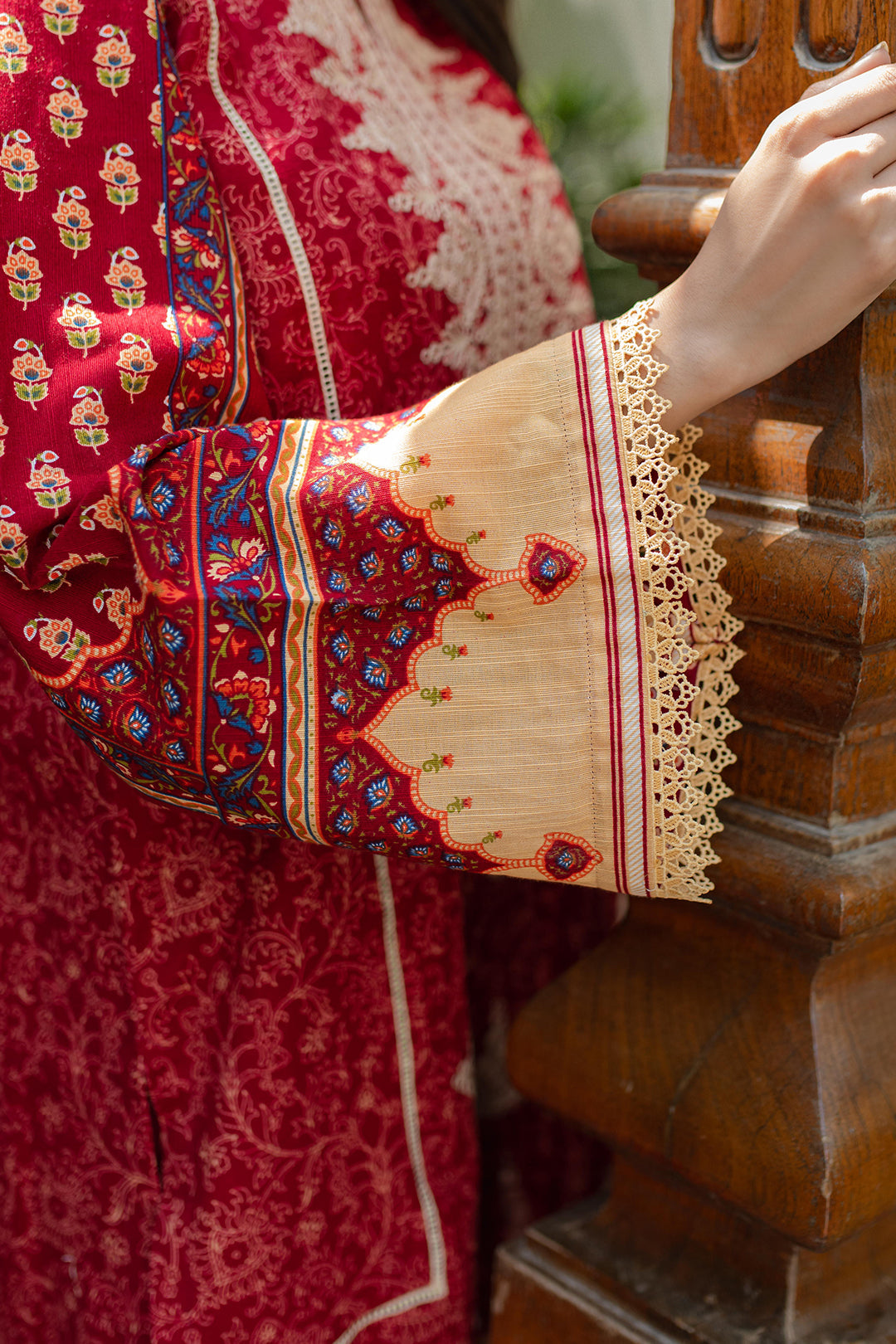 Zellbury | Unstitched 3 Piece Khaddar | Embroidered Shirt Shalwar Dupatta - 0309 - House Of Zarish