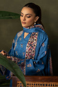 Zellbury | Unstitched 3 Piece Viscose | Embroidered Shirt Shalwar Dupatta - 0313 - House Of Zarish