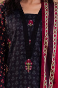 Zellbury | Unstitched 3 Piece Viscose | Embroidered Shirt Shalwar Dupatta - 0314 - Libasekhas