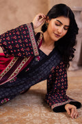 Zellbury | Unstitched 3 Piece Viscose | Embroidered Shirt Shalwar Dupatta - 0314 - House Of Zarish