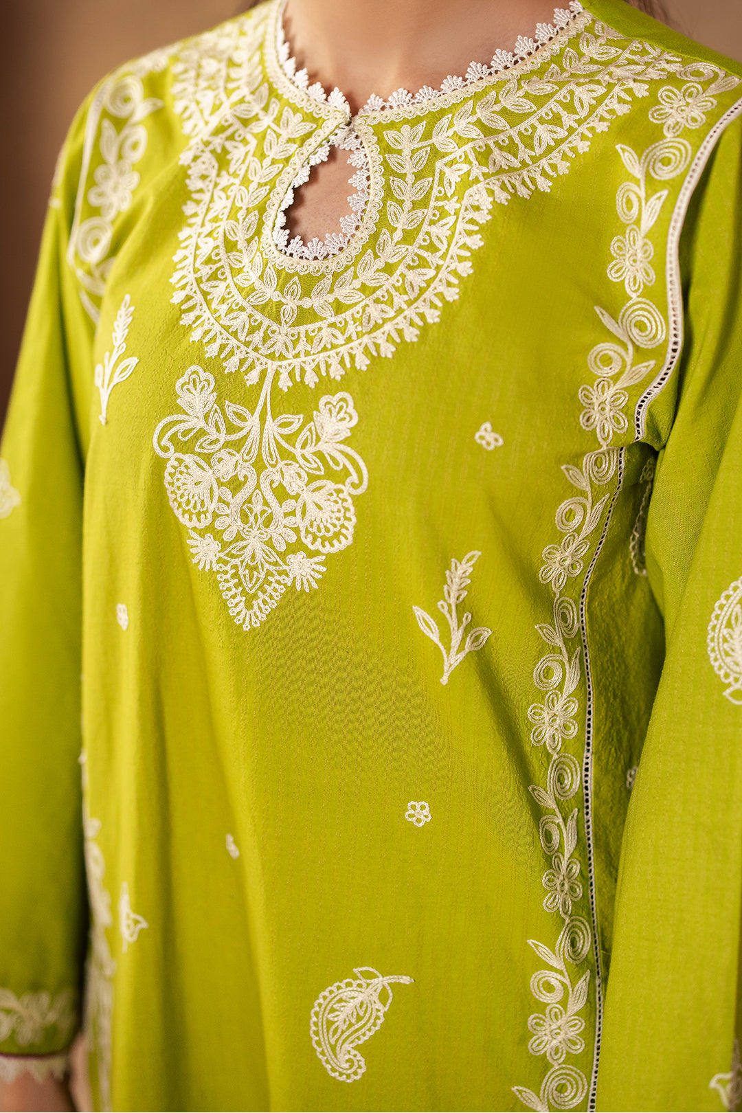 Zellbury | Unstitched 3 Piece Khaddar | Embroidered Shirt Shalwar Shawl - 0316 - House Of Zarish