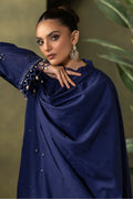 Zellbury | Unstitched 3 Piece Khaddar | Embroidered Shirt Shalwar Dupatta - 0322 - House Of Zarish