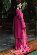 Zellbury | Unstitched 3 Piece Khaddar | Embroidered Shirt Shalwar Dupatta - 0328 - House Of Zarish